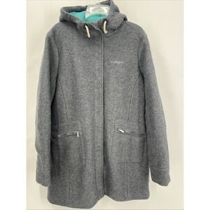 Craghoppers Women's Hepworth Gray Wool Blend Jacket Size 12 XL